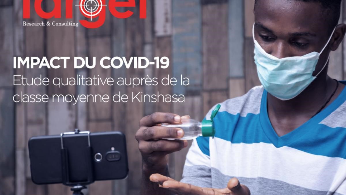 Covid-19 : une étude de Target dévoile les comportements des Kinois durant la pandémie
